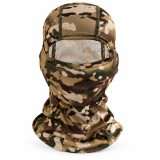 Cagula Tactica FIXATO, 6in1 Multifunctionala, Protectie UV, Material elastic, respirabil, Marime universala, Desert Camo