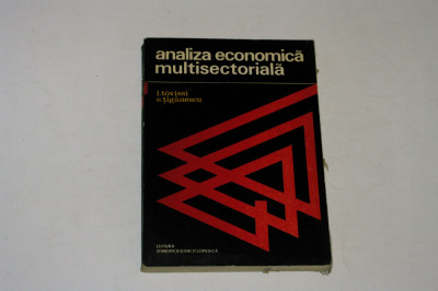 Analiza economica multisectoriala - Tovissi - Tiganescu foto