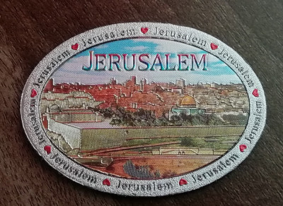 M3 C1 - Magnet frigider - tematica turism - Israel 9 foto