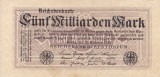 GERMANIA 5.000.000.000 marci 20 octombrie 1923 VF+!!!