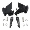 Set Suport Scarite Pilot Kawasaki Z1000 ZR1000 (2010-2021) Stanga Dreapta Fata Aluminiu CNC