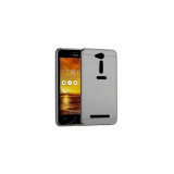 Cumpara ieftin Husa Bumper Aluminiu Mirror Gri Iberry Pentru Asus ZenFone GO 4,5 Inch ZC451TG