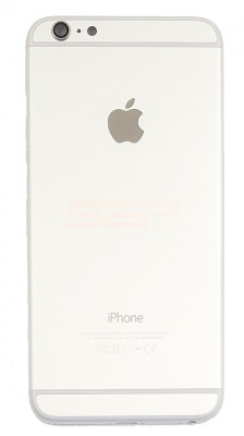 Capac baterie + mijloc + suport sim iPhone 6 plus WHITE foto