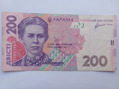 Ucraina- 200 Hryvnia -Grivne 2011 foto