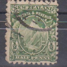 NEW ZEALAND, 1900, stampilat (G1)