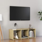 Comoda TV, stejar sonoma, 107x35x37 cm, PAL GartenMobel Dekor, vidaXL