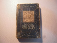 Carte: Julea Verne - 20000 de leghe sub mari, editura Tineretului, 1955