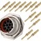 Conector circular 12 pini IP67