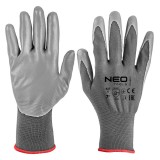 Manusi de lucru, poliester acoperit cu PU, 4131X, marimea 7 NEO TOOLS 97-646-7 HardWork ToolsRange