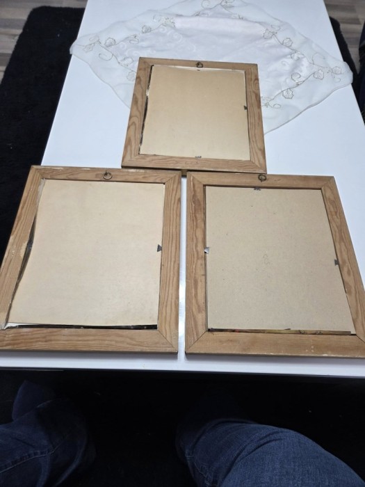 Lot de 3 tablouri vintage deosebite