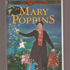 Casete video VHS - Disney , Mary Poppins - Limba Engleza