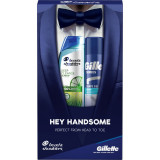 Head &amp; Shoulders Deep Cleanse Bundle Pack set cadou pentru bărbați