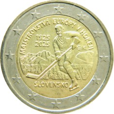NOU - Slovacia moneda comemorativa 2 euro 2025 - Hochei - UNC