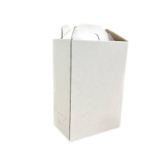 Cutie 3 L Bag-in-Box alba cu formare usoara