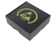 Cutie ESD cu Burete 100x100x38mm Neagră