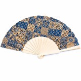 Cumpara ieftin Evantai din pluta cu imprimeu Azulejos