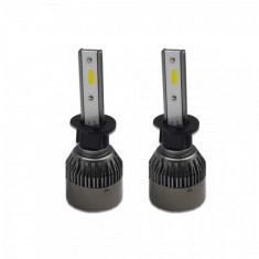 Set 2 becuri LED auto R6, 50W, 6000k Slot H1