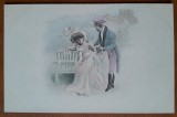 Carte postala, perioada interbelica, desen