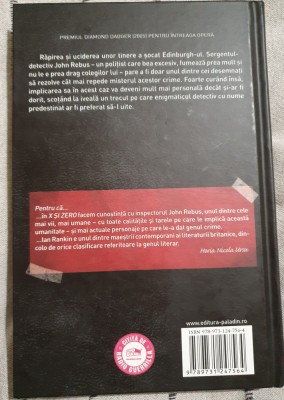 Ian Rankin- Rebus: X si Zero foto