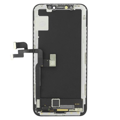 OEM - Original OLED Display (Refurbished) Touchscreen with Frame (10287) - iPhone X - Black foto