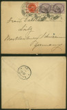 Great Britain 1895 Postal History Rare Cover Inverness to Germany DB.455