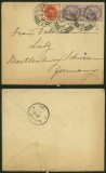 Great Britain 1895 Postal History Rare Cover Inverness to Germany DB.455