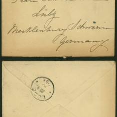 Great Britain 1895 Postal History Rare Cover Inverness to Germany DB.455