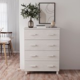 Servantă &bdquo;HAMAR&rdquo;, alb, 79x40x103,5 cm, lemn masiv de pin