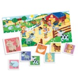 Cumpara ieftin Headu Teacher Tested - 8 si 1 Primul Meu Puzzle Ferma