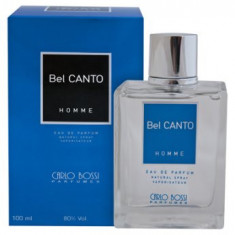 Apa de parfum, Carlo Bossi, Bel Canto Blue, pentru barbati, 100 ml