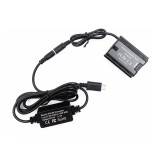 Alimentator Tip Baterie FujiFilm CP-W235 Dummy Battery DC COUPLER FULL DECODED TYPE-C PD