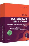 Legea societatilor Nr.31 din 1990. Legislatie conexa si jurisprudenta