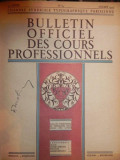 BULLETIN OFFICIEL DES COURS PROFESSIONNELS 1927-28