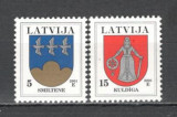 Letonia.2001 Steme GL.74, Nestampilat