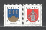 Letonia.2001 Steme SL.331, Nestampilat