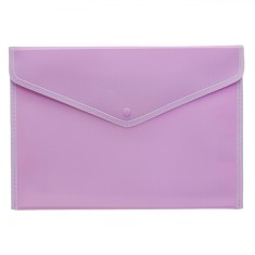 Mapă Documente, Lila, Plastic, 36.5x26.5 cm, Capsă
