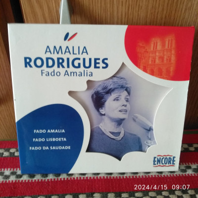 -Y- CD ORIGINAL AMALIA RODRIGUES - FADO AMALIA ( STARE NM) foto