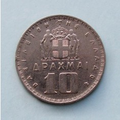 Cauti Grecia 10 Drahme 1959 Paul I Rege Al Greciei Vezi Oferta Pe Okazii Ro