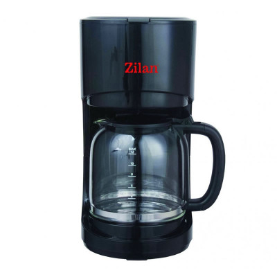 Filtru de cafea Zilan, 900 W, 1.5 l, sistem antipicurare, negru foto