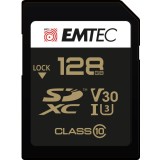 Card Memorie SDXC Emtec SpeedIn Pro, 128Gb, Clasa 10 / UHS-1 U3 ECMSD128GXC10SP