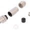 Mufă M12 2 PIN Dreaptă IP67 pentru Cablu 6-8mm