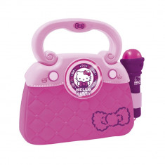 Geanta cu microfon si amplificator - Hello Kitty