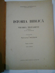 ISTORIA BIBLICA - VECHIUL TESTAMENT - LOPUHIN - volumul 2 foto