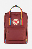 Fjallraven rucsac Kanken Rainbow culoarea roșu, mare, cu imprimeu F23620.326.907-326