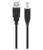 Cablu USB 2.0 HI-SPEED tata tip A - USB 2.0 tata tip B 1m pentru, Goobay