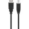 Cablu USB 2.0 HI-SPEED tata tip A - USB 2.0 tata tip B 1m pentru