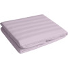 Cearsaf de pat cu elastic din damasc, densitate 130 g/mp, Lila, 180/200cm