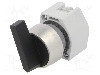Intrerupator rotativ, 22mm, seria 04, IP65, EAO - 704.103.0 foto