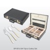 Set tacamuri 72 piese, 12 persoane, auriu, Bohmann