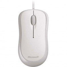 Mouse Microsoft Basic Wired Optical For Business USB Alb foto